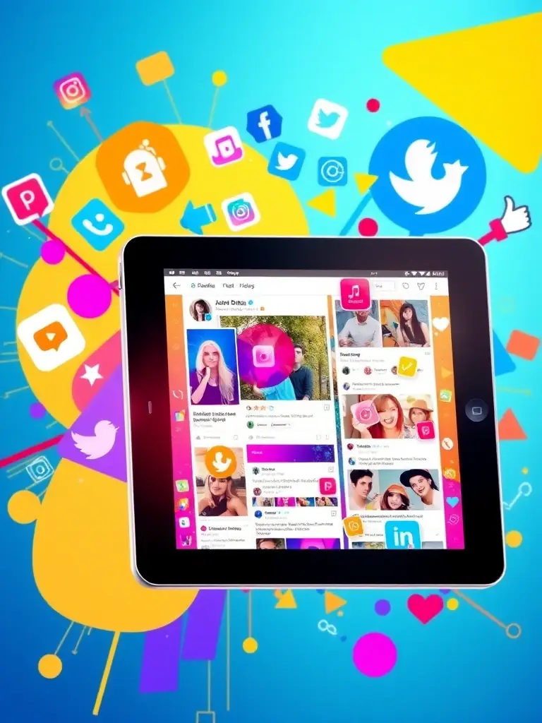 An example of AI-generated social media posts, showing how to create engaging content for different platforms.