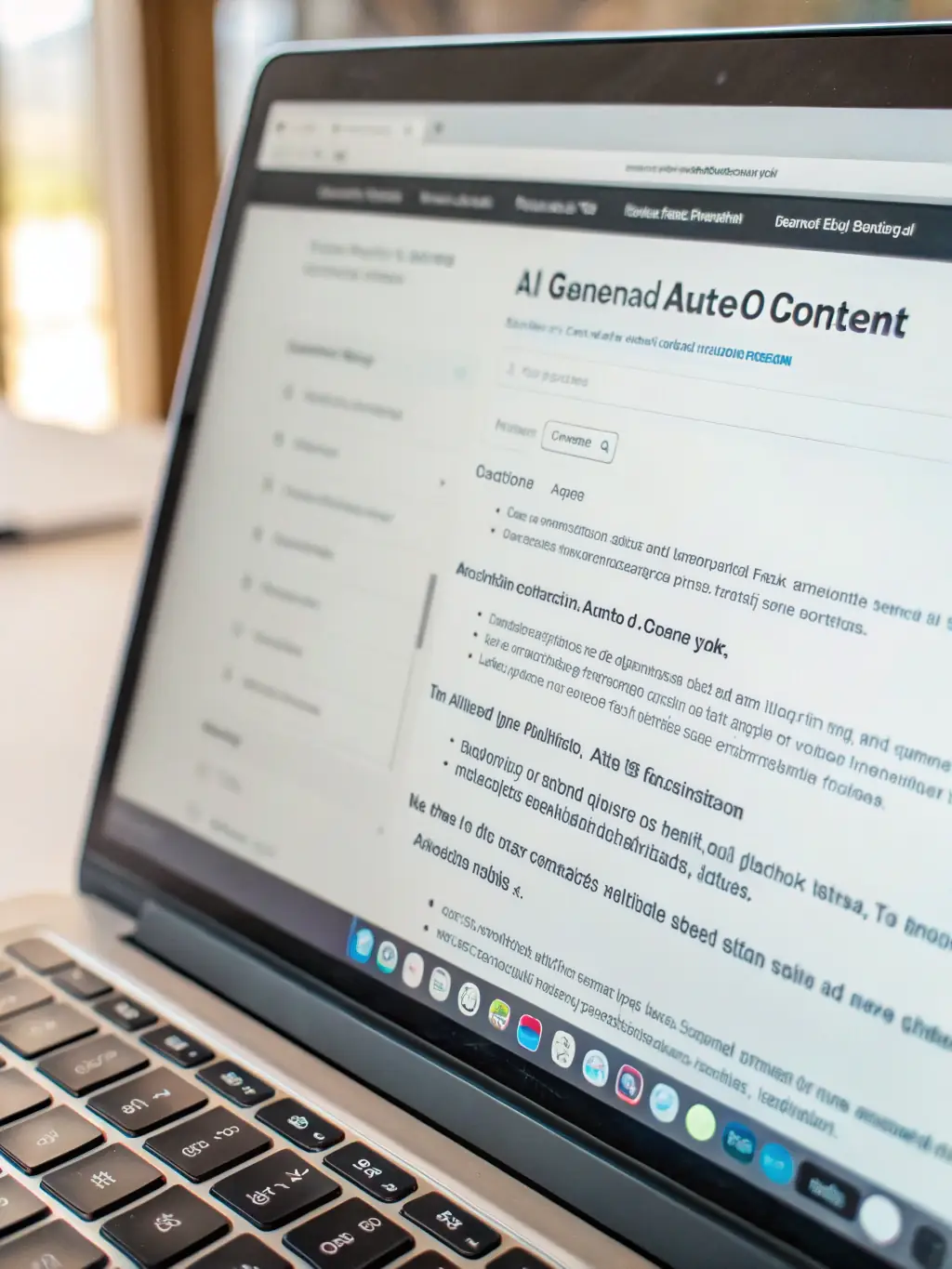 A screenshot of an AI headline generator, showcasing various attention-grabbing headlines created for a sample blog post about digital marketing.